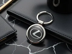 Lexus Porte-clés Luxe Acier Inox Premium